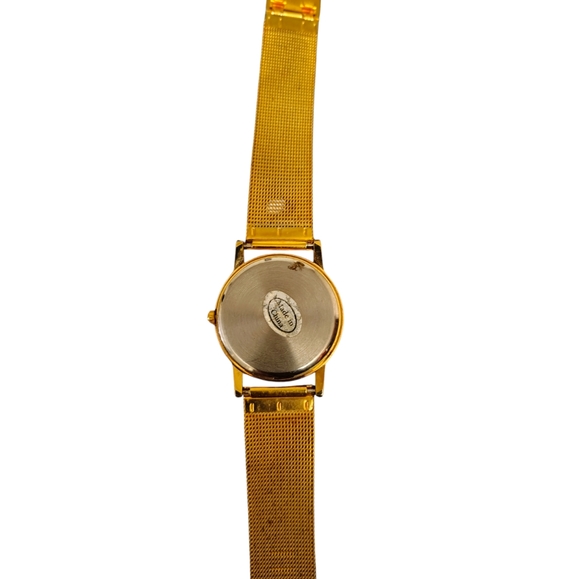 Triton Suisse Watch Quartz Stainless Steel Gold Band Womans Ladies Watch - Picture 9 of 10